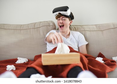 Caught watching vr porn gay