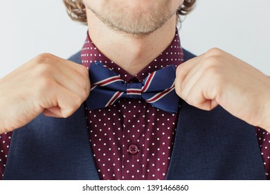 Young Man Wearing Bowtie No Face Stock Photo 1391466860 | Shutterstock