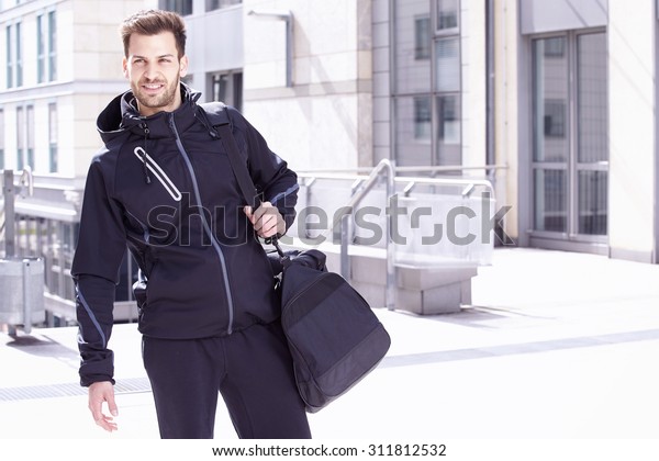 man sport bag