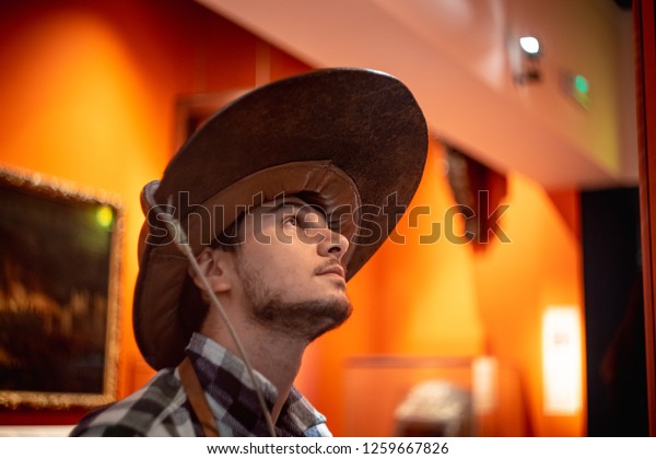 firefighter cowboy hat