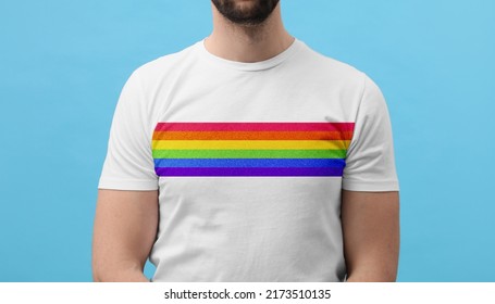 Young Man Wearing White Tshirt Image Stock Photo 2173510135 | Shutterstock