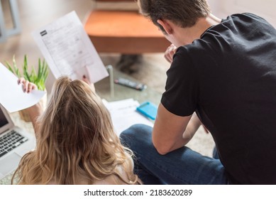 Young Married Couple With Finance Problems