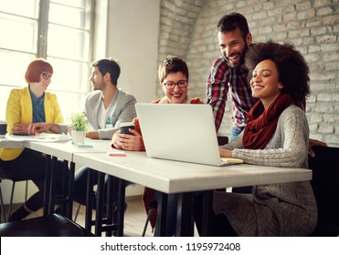 young modern designer people with leader man at meeting
 - Powered by Shutterstock