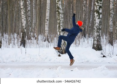 Slipping On Ice Images Stock Photos Vectors Shutterstock