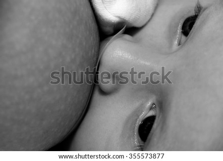 Similar – Image, Stock Photo Kiss. Joy Face Human being