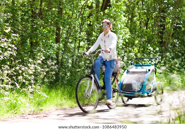 bicycle for mom and baby