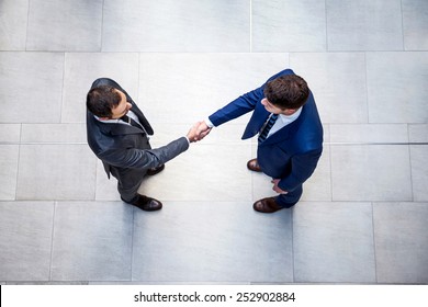 Young Multi Ethnic Business People Group Walking Standing And Top View