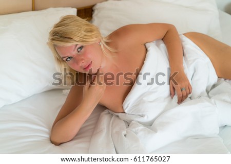 Young Naked Woman In Bed Young Naked Woman In Bed