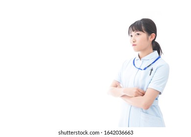 Young Nurse Feeling An Anger