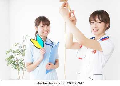 Young nurses image