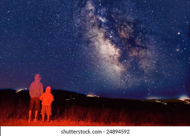Young Observers Looking at the Milky Way