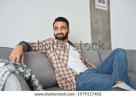 Similar – Image, Stock Photo Sitting alone