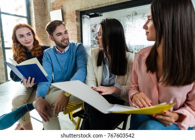 Young People Applying For A Job