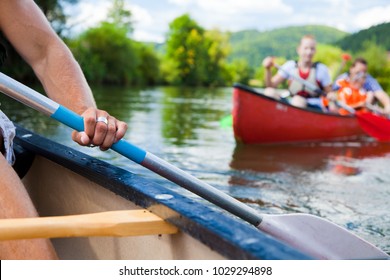 Young People Canoeing