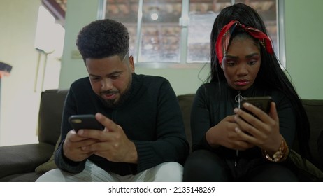 Young People Looking At Phone Screens Group Staring At Smartphone