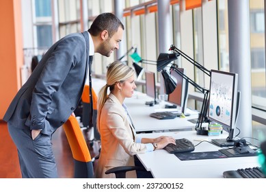 young people in the office - Shutterstock ID 237200152