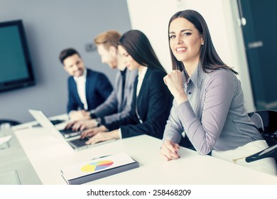 Young People Working Office Stock Photo 258468209 | Shutterstock