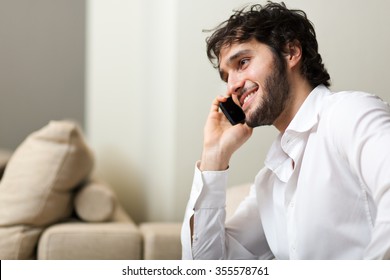 Young Person Talking On The Phone