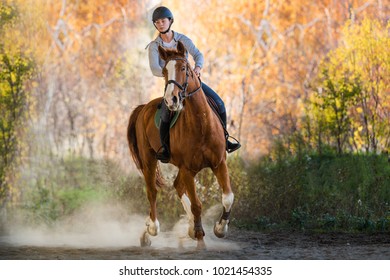 Small Teen Riding