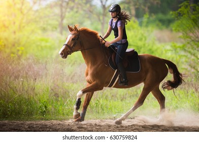 Download Girl Riding Horse Images Stock Photos Vectors Shutterstock