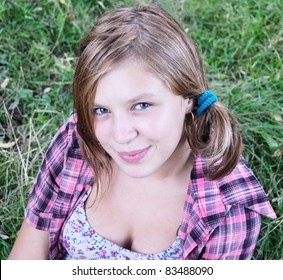Young, pretty teenage girl - Shutterstock ID 83488090