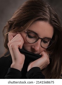 Young Pretty Woman In Her Mid 20s - Portrait Shot - Studio Photography