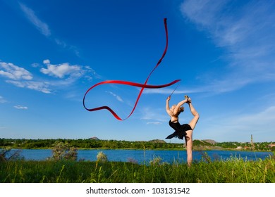 8,186 Gymnastic ribbon dance Images, Stock Photos & Vectors | Shutterstock