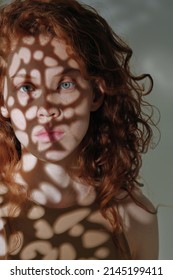 Young Red Hair Girl Portrait