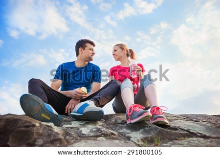 Similar – Image, Stock Photo pause Sky Clouds Sunlight