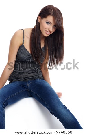 pictures of sexy ladies in jeans Your mom sucked me