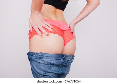 Skinny Girl With Huge Ass