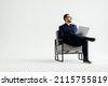 businessman sitting