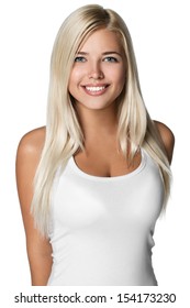 young smiling girl