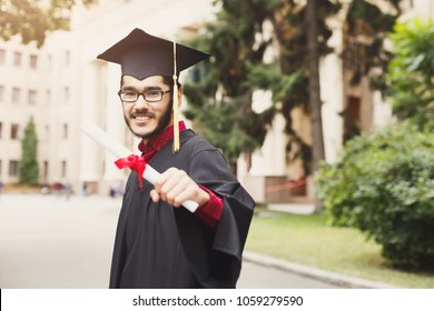 Young Smiling Male On His Graduation Stock Photo 1105245917 | Shutterstock