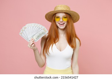 Young Smiling Rich Redhead Ginger Caucasian Stock Photo 2156541427 ...