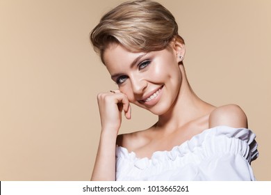 Short Hair Cut Images Stock Photos Vectors Shutterstock