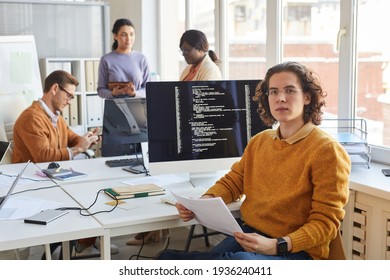 Young Software Engineer In Office