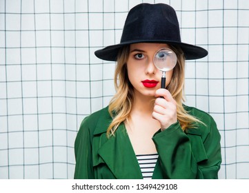 74 Pop girl face detective Images, Stock Photos & Vectors | Shutterstock