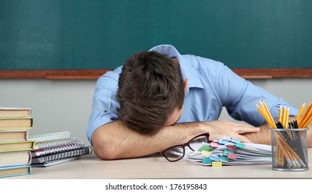 10,007 Tired Teacher Images, Stock Photos & Vectors | Shutterstock