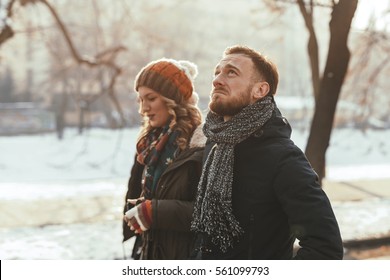 Young Unhappy Depressed Couple