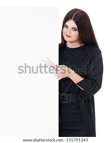 Similar – Image, Stock Photo smiling young woman leaning against a wall