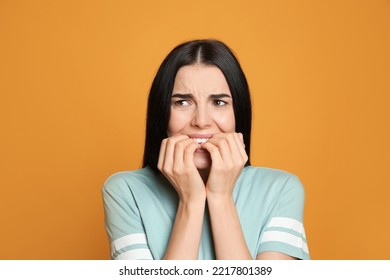 1,636 Woman Biting Her Nails Images, Stock Photos & Vectors | Shutterstock