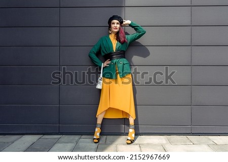 Similar – Young girl posing indoor