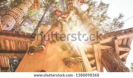 Similar – Image, Stock Photo The survival of the trees in the moorland forest