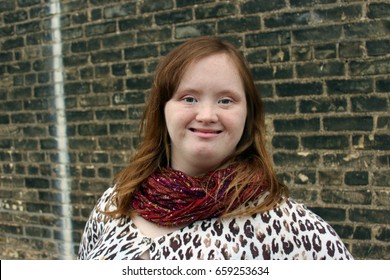 Young Woman With Down Syndrome