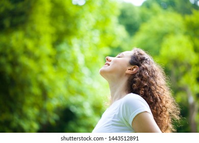 Side View Portrait Middle Aged Woman Stock Photo 1864169044 | Shutterstock