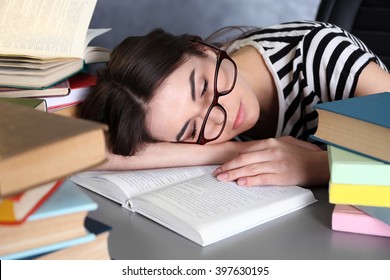 Sleeping While Studying Images Stock Photos Vectors Shutterstock