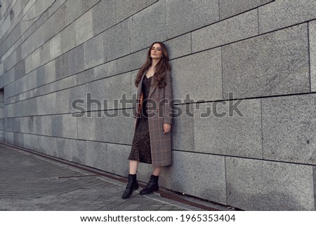 Young girl posing outdoor