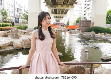 Young Woman Going On A Date Outdoors