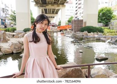 Young Woman Going On A Date Outdoors